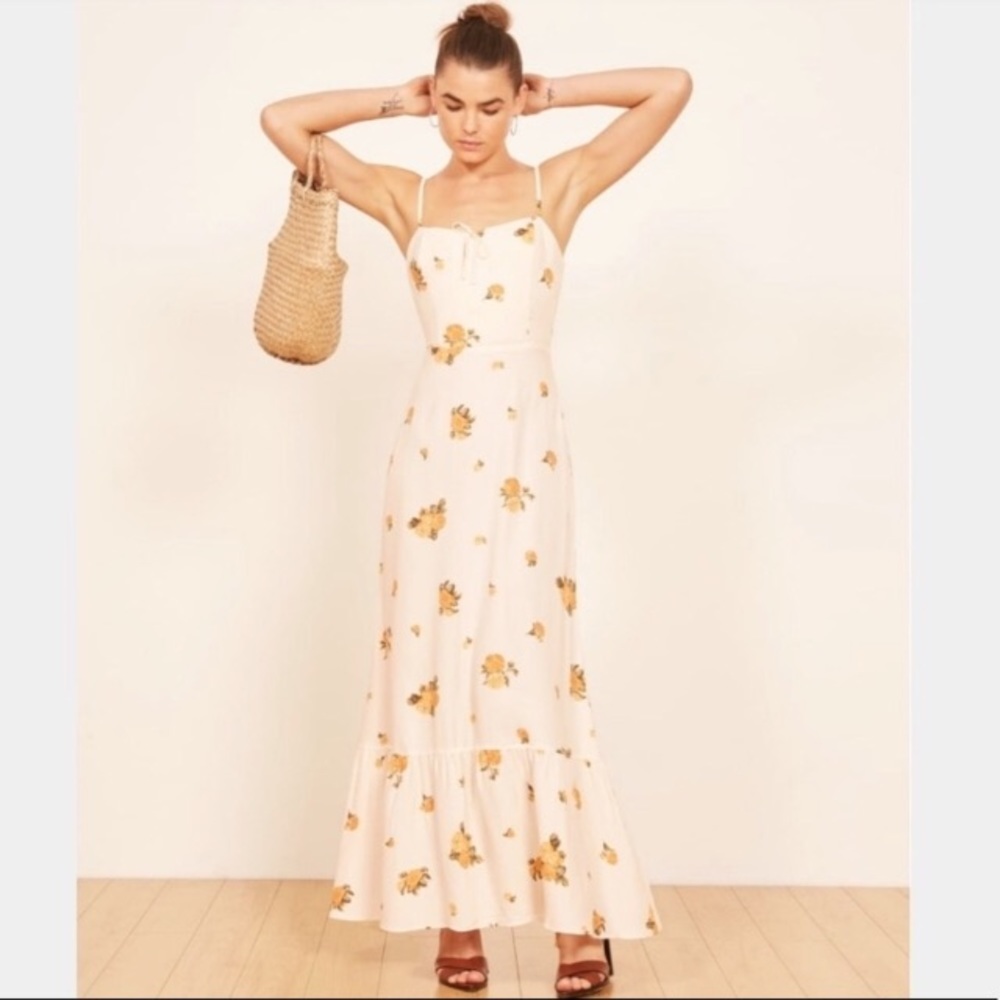 Reformation Prarie Dress Constance Maxi Floral